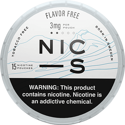 NIC-S Flavor Free 3mg
