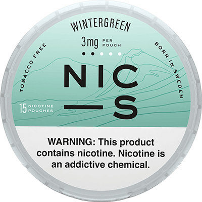 NIC-S Wintergreen 3mg