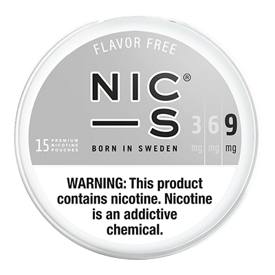 NIC-S Flavor Free 9mg
