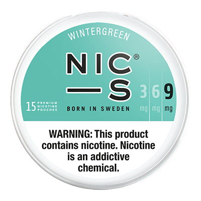 NIC-S Wintergreen 9mg
