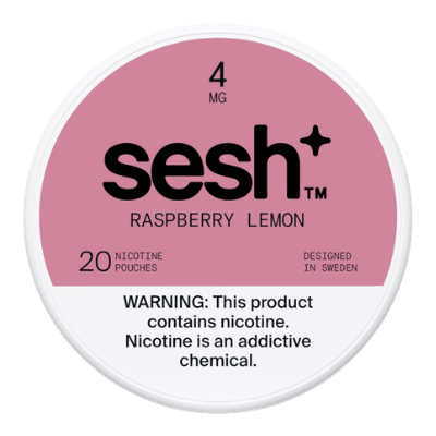 Sesh+ Raspberry Lemon 4mg