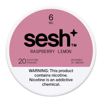 Sesh+ Raspberry Lemon 6mg