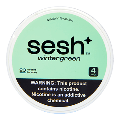 Sesh+ Wintergreen 4mg