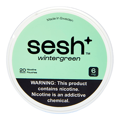 Sesh+ Wintergreen 6mg
