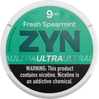 ZYN Ultra Fresh Spearmint 9mg