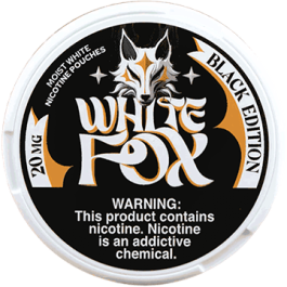 white tobacco pouches Buy White Fox Black Edition 20mg - Order online & save up to 29%
