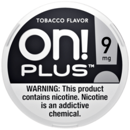 onn tobacco products ON! Nicotine Pouches Original so you can keep using your pouches secretly Buy On! Plus Tobacco Flavor