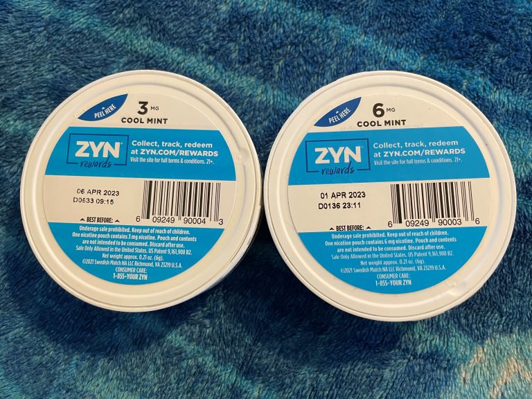Buy ZYN Mini Dry Cool Mint 3 mg