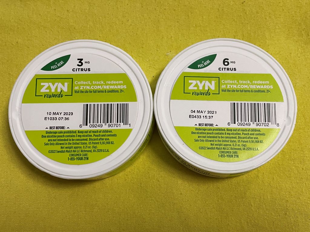 ZYN Nicotine Pouches Review