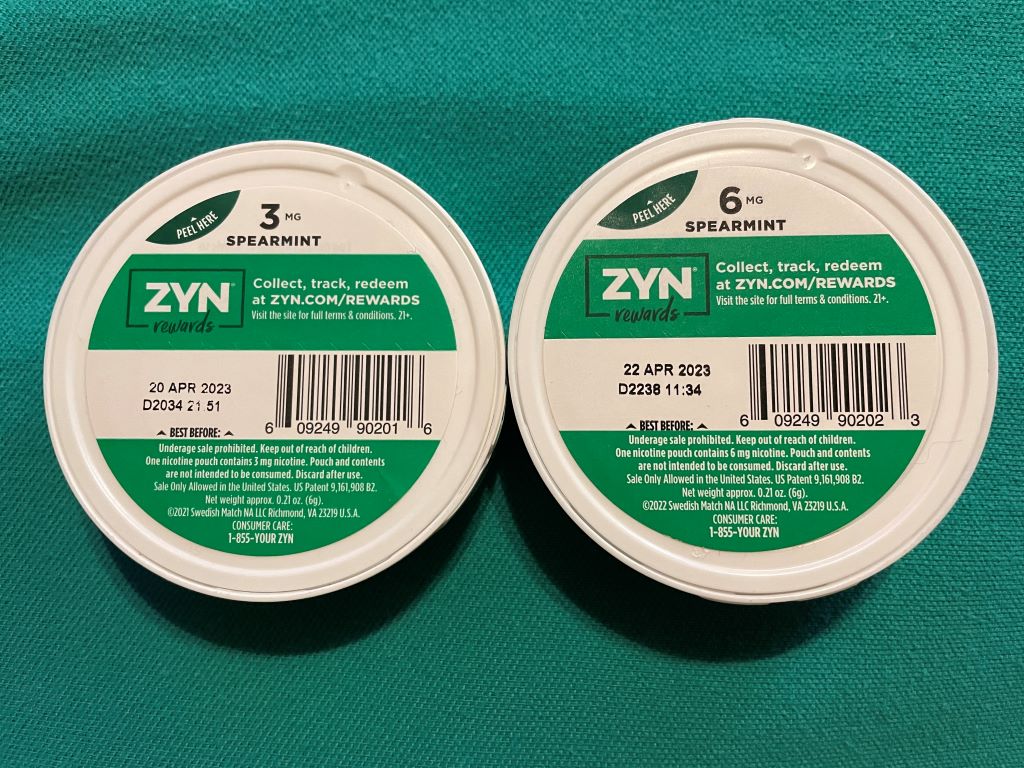 ZYN Spearmint 6MG 1PK Can - Keller's Beer, Selinsgrove, PA, Selinsgrove, PA