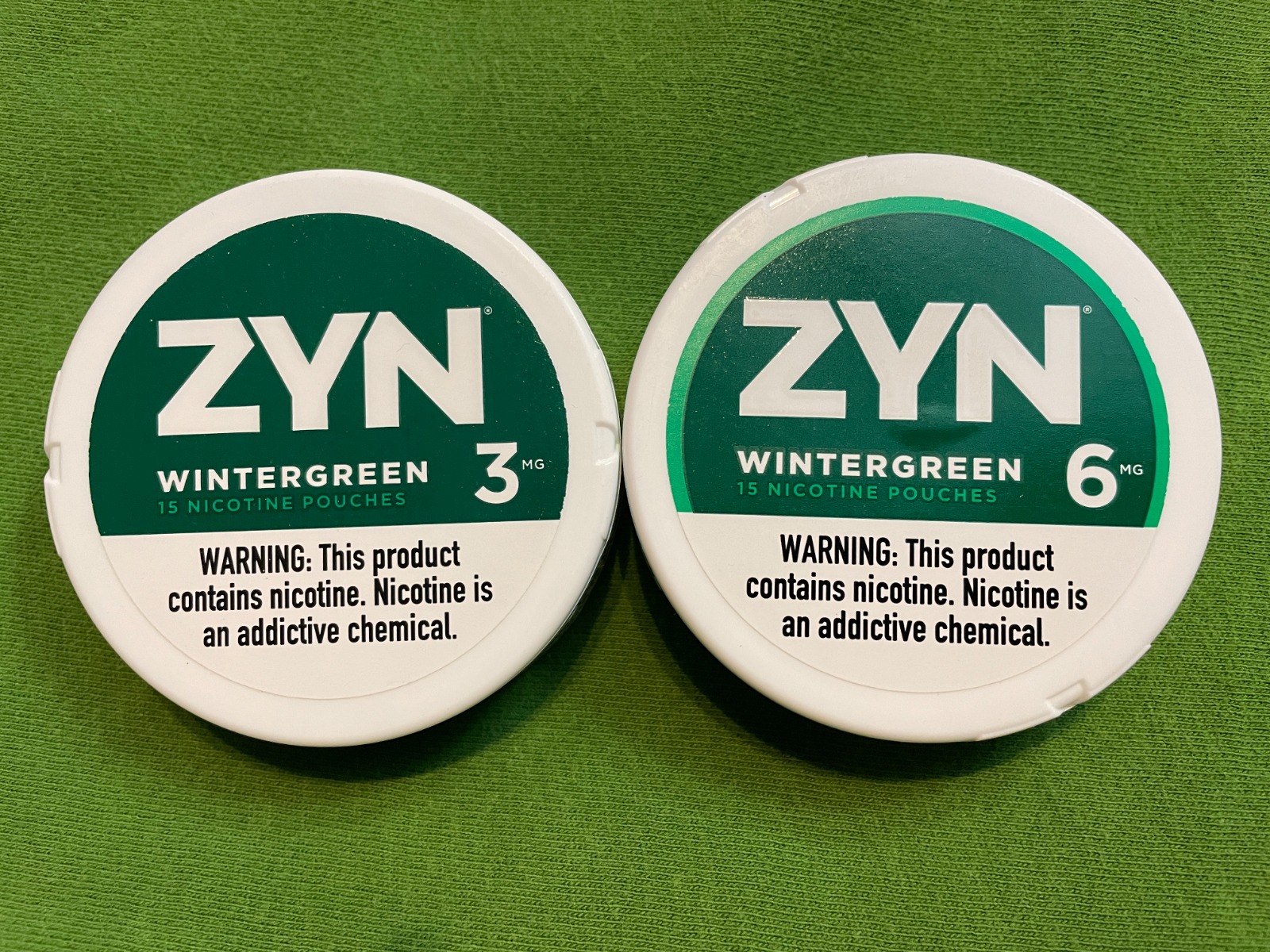 Zyn NT - Wintergreen (03 and 06) - Reviews. 5 July 2016.