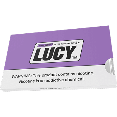 LUCY Gum Berry Citrus 6mg