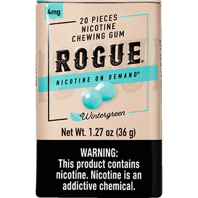 Rogue Gum Wintergreen 4mg